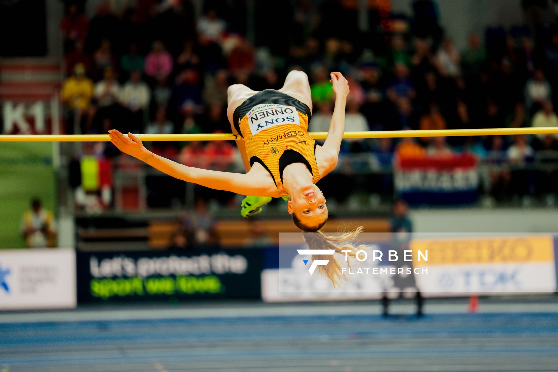 Imke Onnen (Germany) on 20.03.2026 at the World Athletics Indoor Championships 2026 in Torun