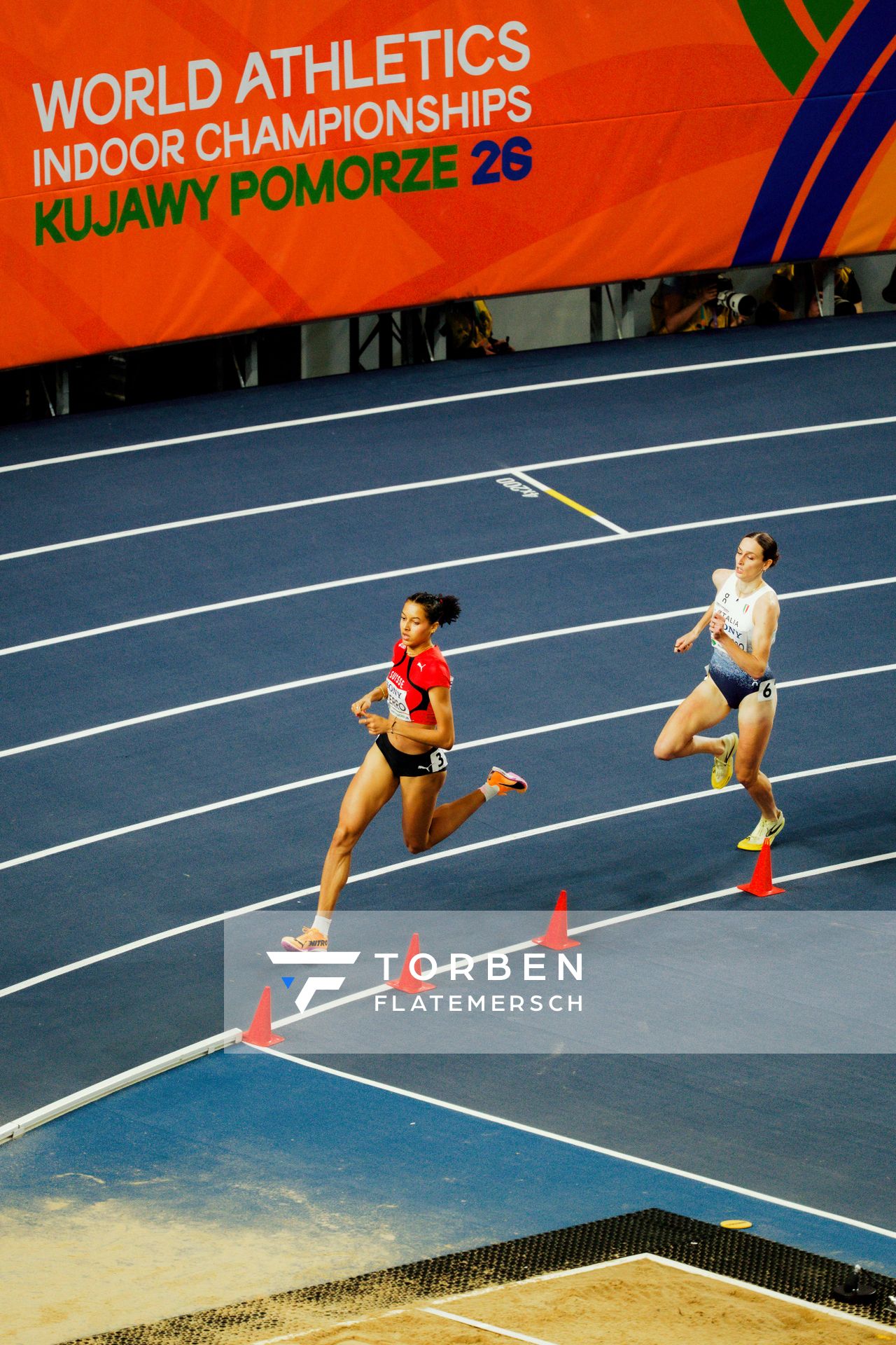 Audrey Werro (Switzerland) on 20.03.2026 at the World Athletics Indoor Championships 2026 in Torun