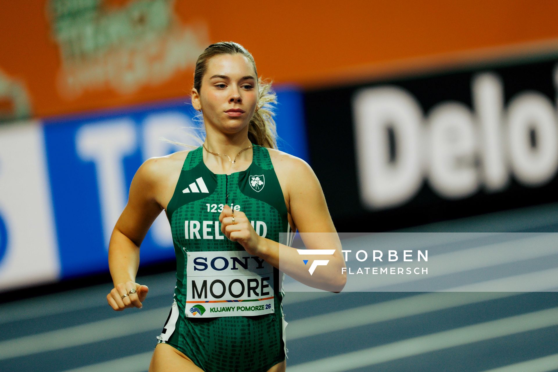 Emma Moore (Ireland) on 20.03.2026 at the World Athletics Indoor Championships 2026 in Torun
