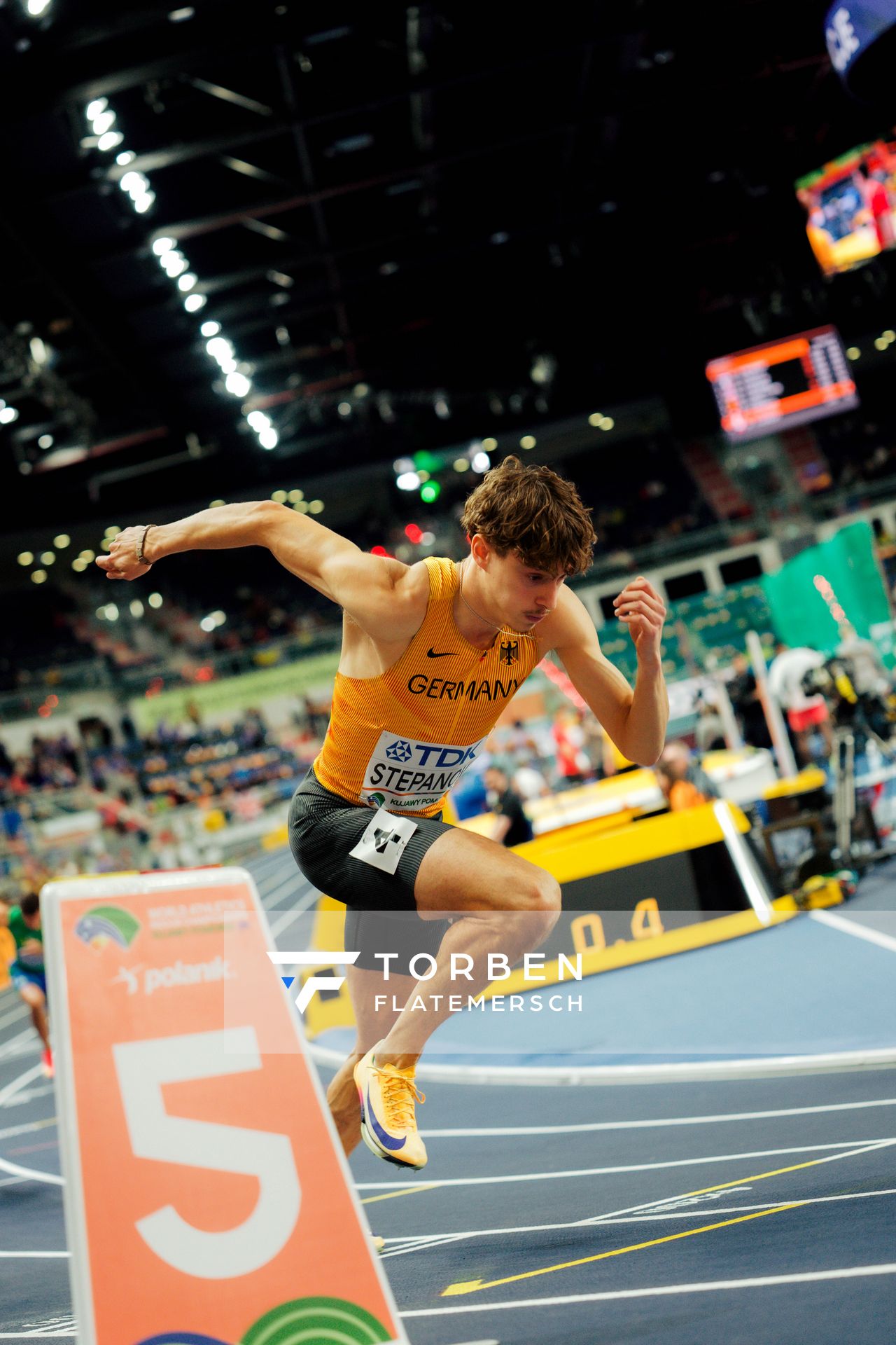 Alexander Stepanov (Germany) on 20.03.2026 at the World Athletics Indoor Championships 2026 in Torun