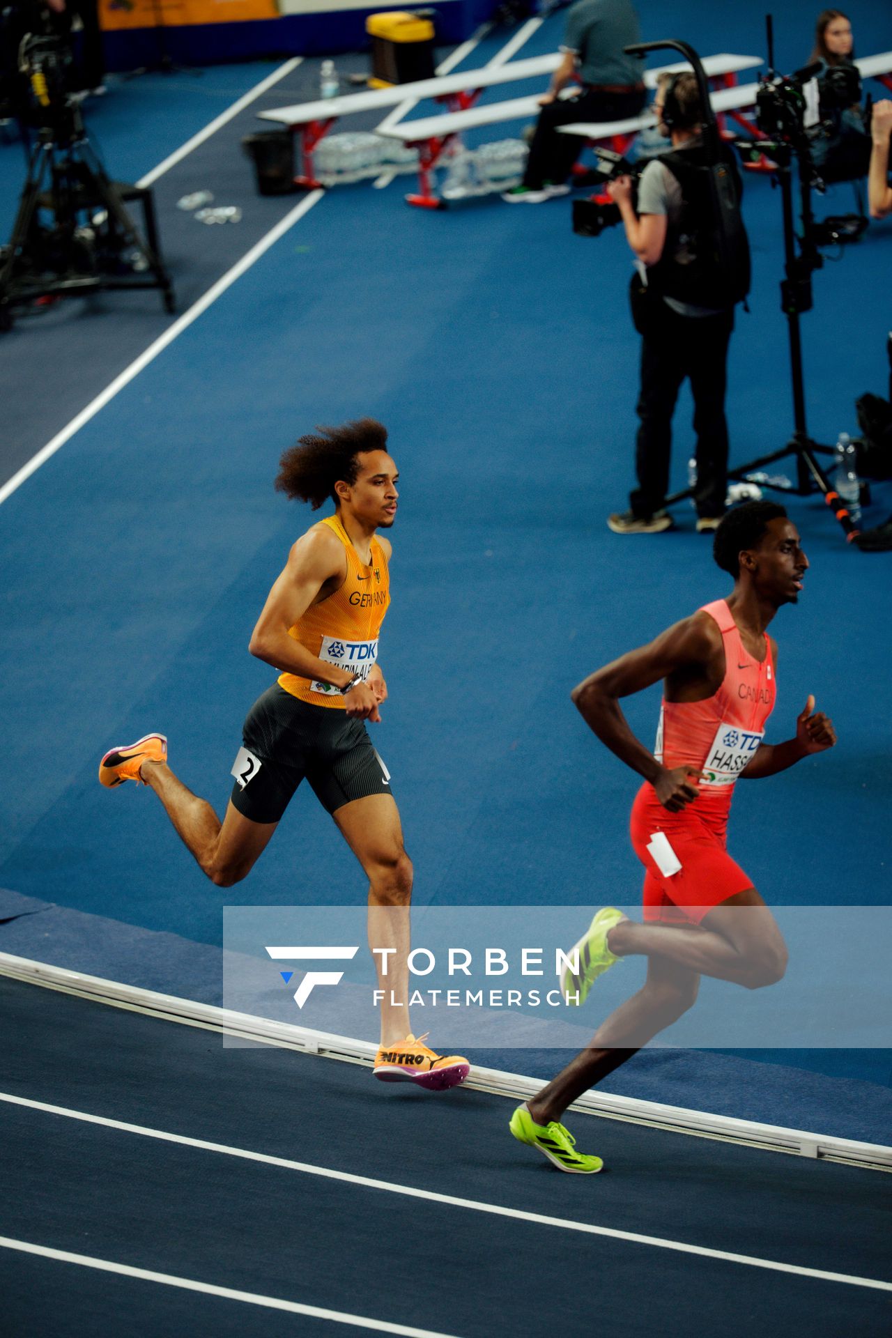 Malik Skupin-Alfa (Germany) on 20.03.2026 at the World Athletics Indoor Championships 2026 in Torun