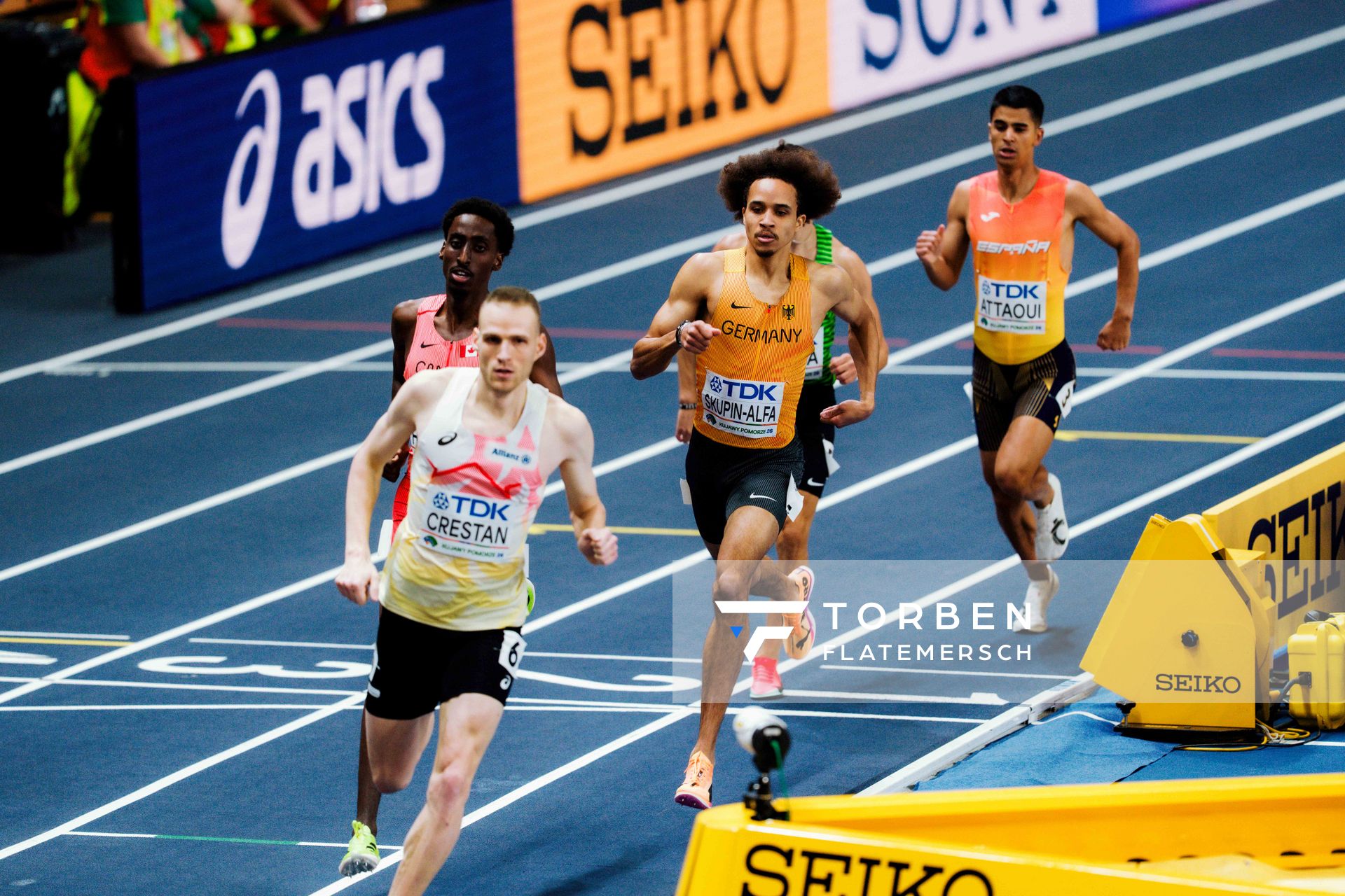 Malik Skupin-Alfa (Germany) on 20.03.2026 at the World Athletics Indoor Championships 2026 in Torun