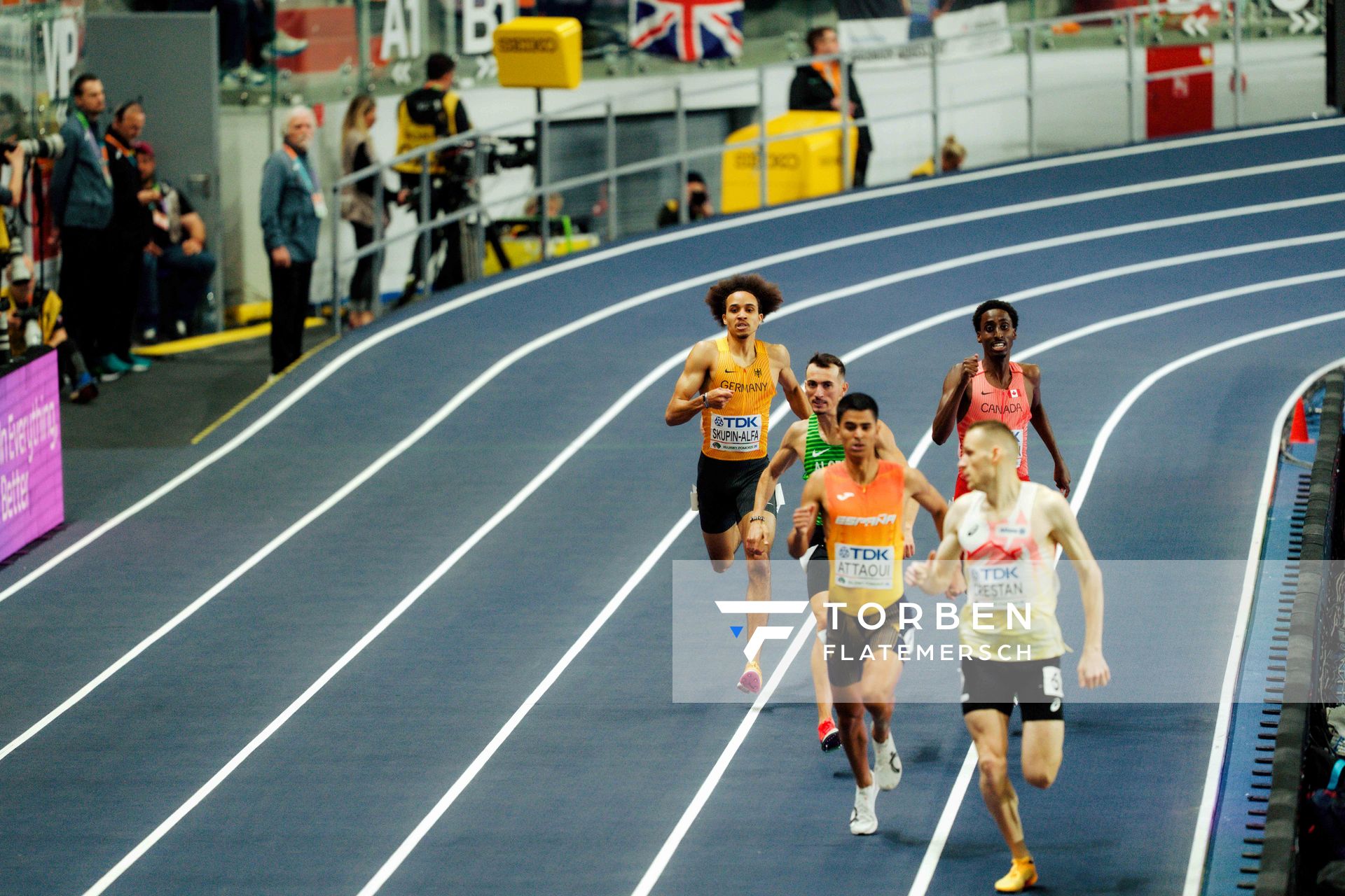 Malik Skupin-Alfa (Germany) on 20.03.2026 at the World Athletics Indoor Championships 2026 in Torun