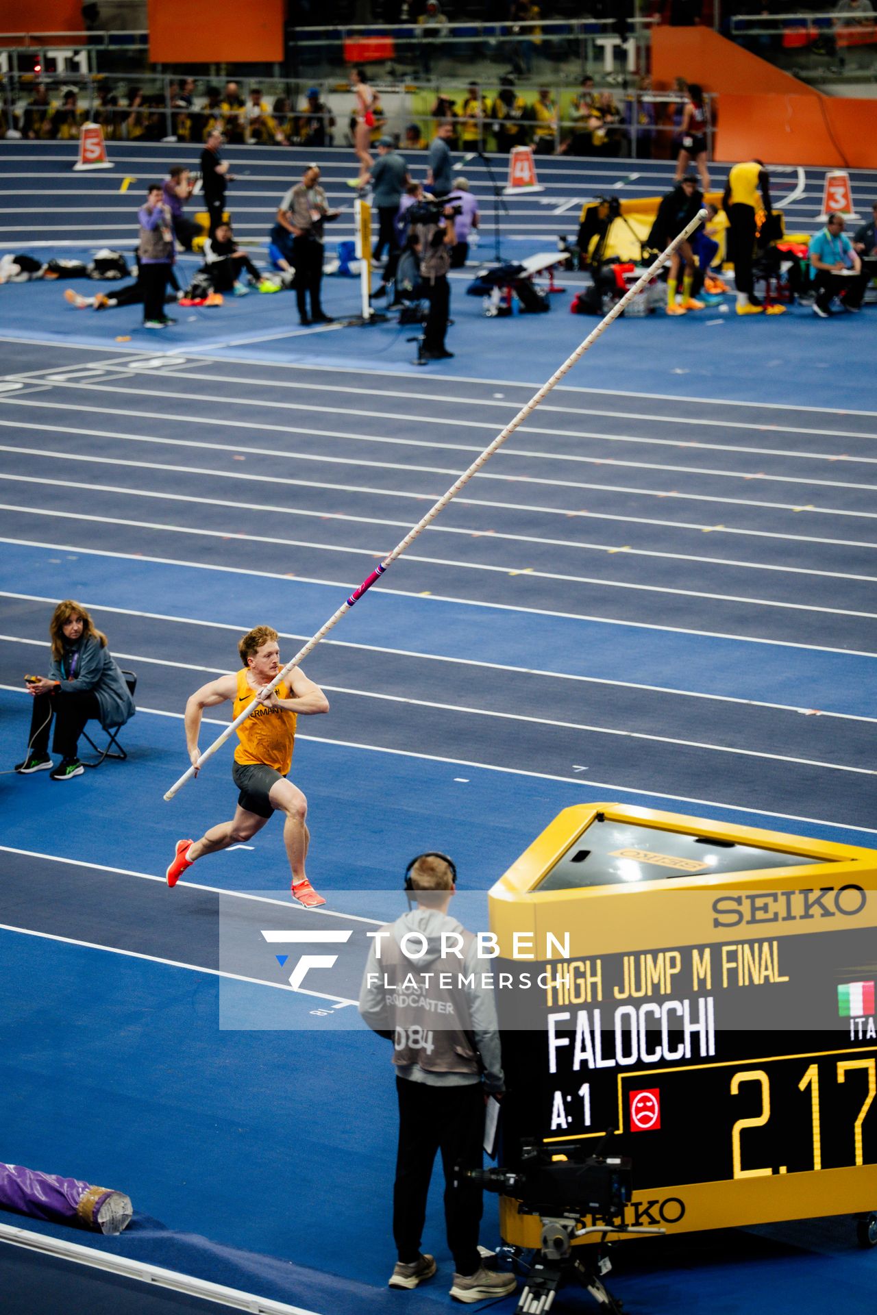 Manuel Eitel (Germany) on 21.03.2026 at the World Athletics Indoor Championships 2026 in Torun