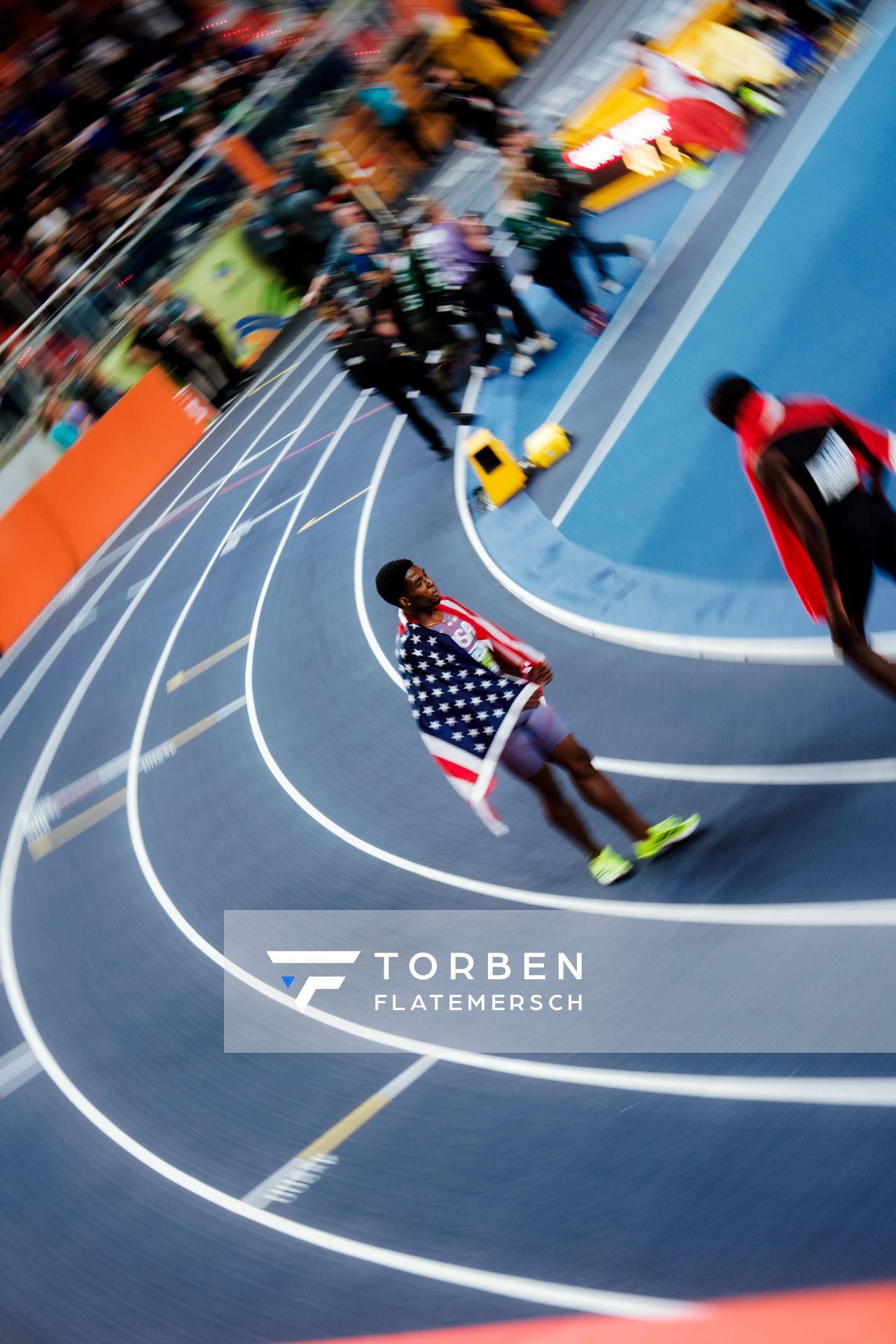 Khaleb McRae (United States) on 21.03.2026 at the World Athletics Indoor Championships 2026 in Torun