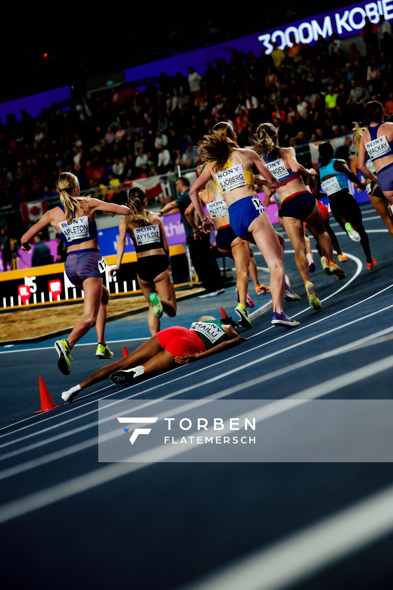 Freweyni Hailu (Ethiopia) on 21.03.2026 at the World Athletics Indoor Championships 2026 in Torun