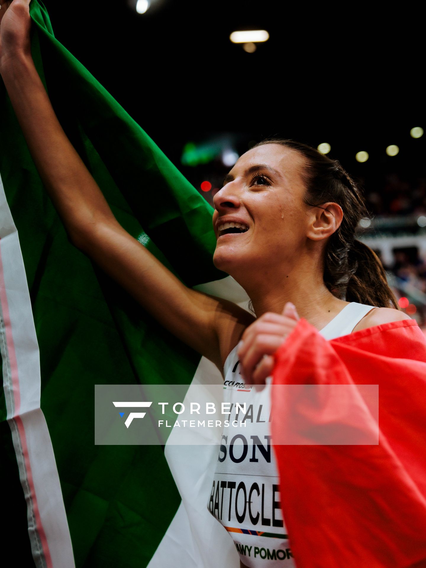 Nadia Battocletti (Italy) on 21.03.2026 at the World Athletics Indoor Championships 2026 in Torun