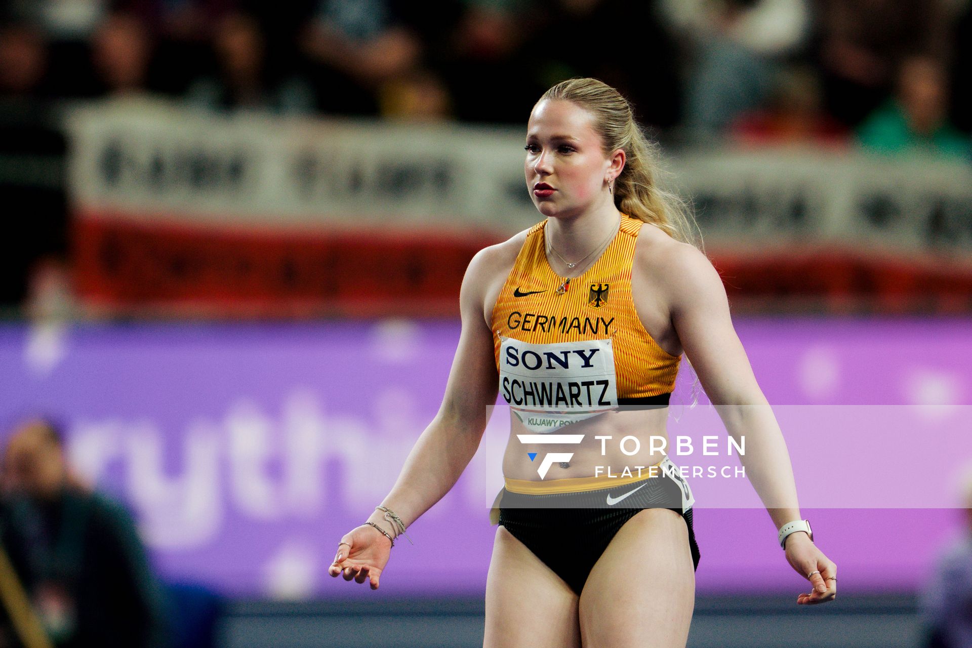 Philina Marianne Schwartz (Germany) on 21.03.2026 at the World Athletics Indoor Championships 2026 in Torun