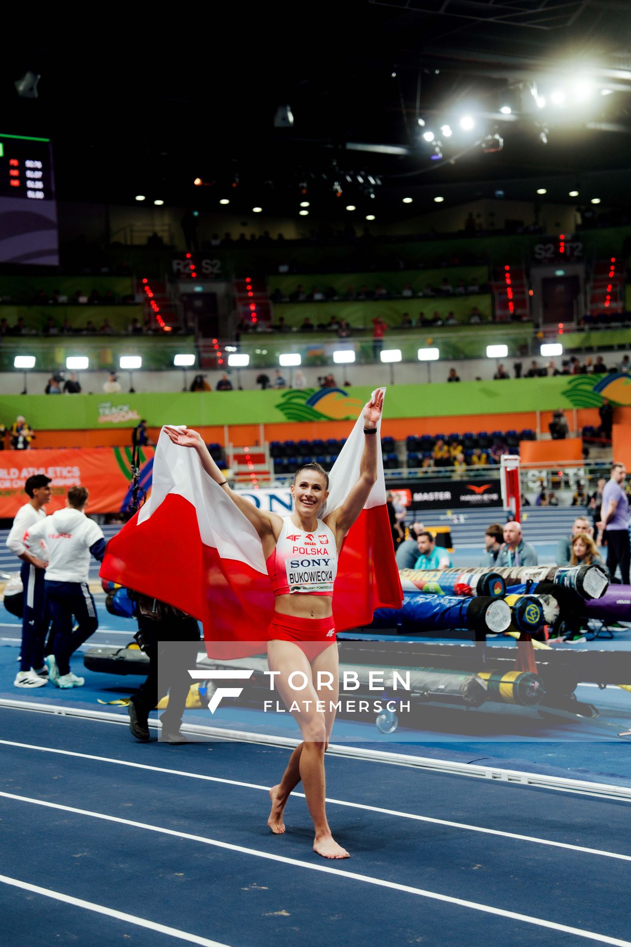 Natalia Bukowiecka (Poland) on 21.03.2026 at the World Athletics Indoor Championships 2026 in Torun