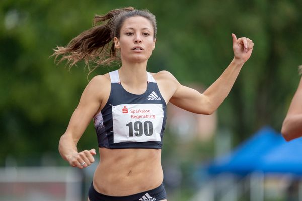 Ruth Sophia Spelmeyer (VfL Oldenburg) ueber 400m am 26.07.2020 waehrend der Sparkassen Gala in Regensburg