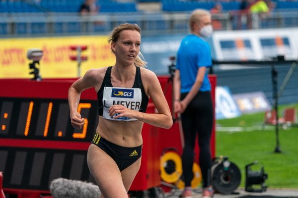 Lea Meyer (VfL Loeningen) am 05.06.2021 waehrend den deutschen Leichtathletik-Meisterschaften 2021 im Eintracht-Stadion in Braunschweig