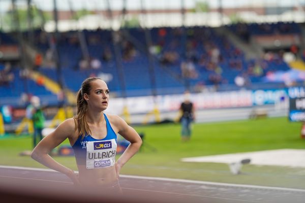 Sophie Ullrich (Wiesbadener LV) am 05.06.2021 waehrend den deutschen Leichtathletik-Meisterschaften 2021 im Eintracht-Stadion in Braunschweig