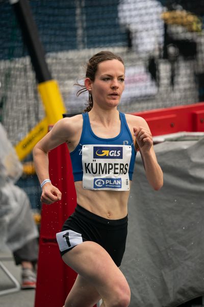 Julia Kuempers (Leichtathletikclub Kronshagen) am 06.06.2021 waehrend den deutschen Leichtathletik-Meisterschaften 2021 im Eintracht-Stadion in Braunschweig