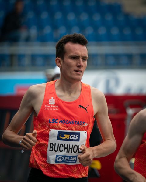 Niklas Buchholz (LSC Hoechstadt/Aisch) am 06.06.2021 waehrend den deutschen Leichtathletik-Meisterschaften 2021 im Eintracht-Stadion in Braunschweig