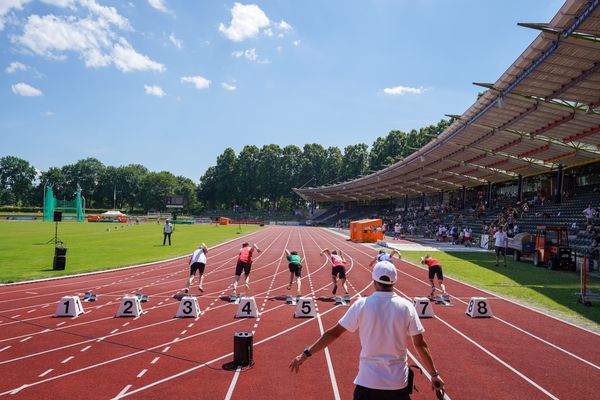 Impression am 19.06.2021 von den NLV + BLV Landesmeisterschaften im Jahnstadion in Göttingen