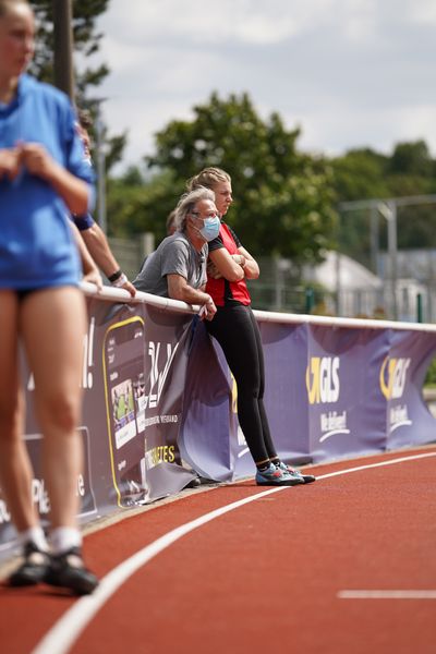 Lara Hundertmark (Einbecker SV) am 30.07.2021 waehrend den deutschen Leichtathletik-Jugendmeisterschaften 2021 in Rostock
