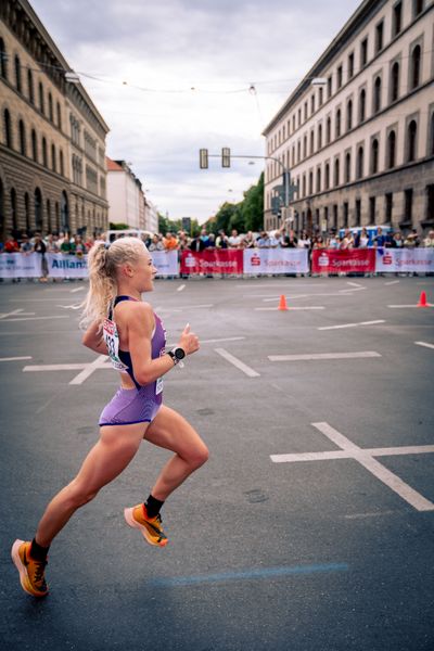 Becky Briggs (GBR); Marathon am 15.08.2022 bei den Leichtathletik-Europameisterschaften in Muenchen