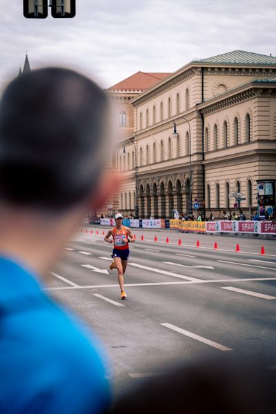 Ruth van der Meijden (NED); Marathon am 15.08.2022 bei den Leichtathletik-Europameisterschaften in Muenchen