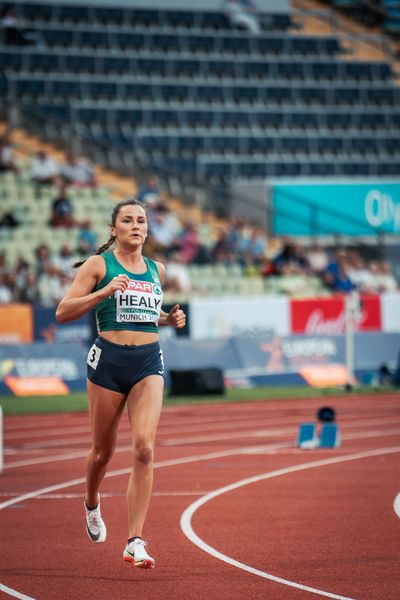 Sarah Healy (IRL) am 15.08.2022 bei den Leichtathletik-Europameisterschaften in Muenchen