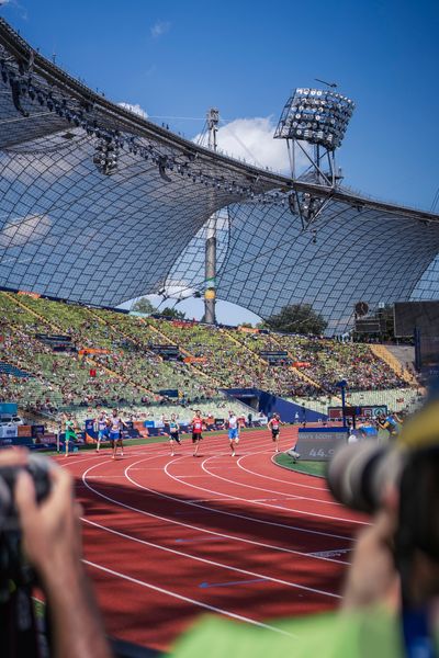 400m Halbfinale am 16.08.2022 bei den Leichtathletik-Europameisterschaften in Muenchen