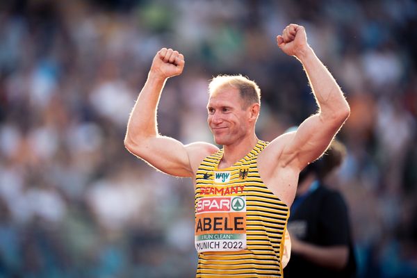 Arthur Abele (GER) am 16.08.2022 bei den Leichtathletik-Europameisterschaften in Muenchen