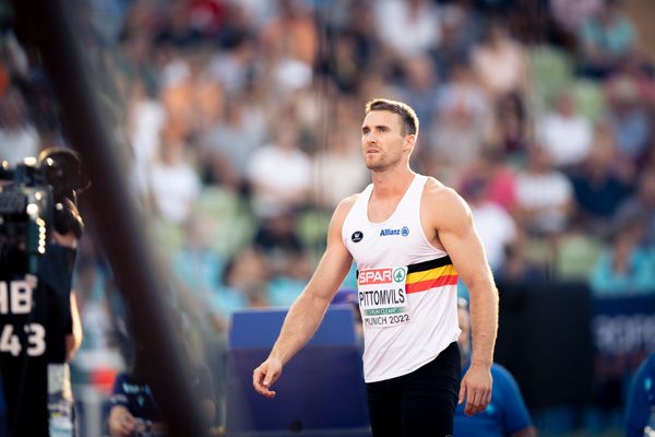 Niels Pittomvils (BEL) am 16.08.2022 bei den Leichtathletik-Europameisterschaften in Muenchen
