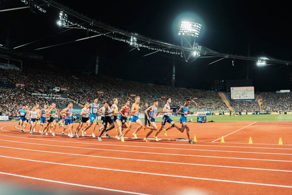 5000m Finale der Maenner am 16.08.2022 bei den Leichtathletik-Europameisterschaften in Muenchen