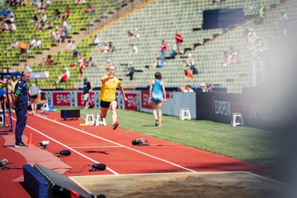 Neele Eckhardt (GER) am 17.08.2022 bei den Leichtathletik-Europameisterschaften in Muenchen