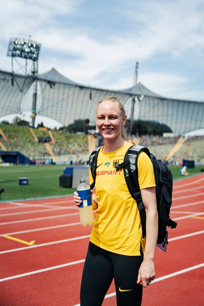 Neele Eckhardt (GER) am 17.08.2022 bei den Leichtathletik-Europameisterschaften in Muenchen