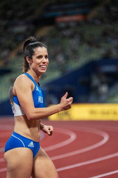Aikaterini Stefanidi (GRE) am 17.08.2022 bei den Leichtathletik-Europameisterschaften in Muenchen