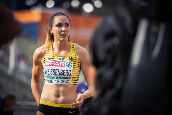 Sophie Weissenberg (GER) am 18.08.2022 bei den Leichtathletik-Europameisterschaften in Muenchen