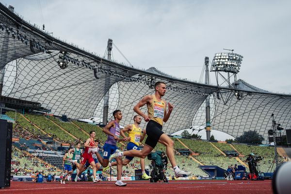 Marc Reuther (GER) am 18.08.2022 bei den Leichtathletik-Europameisterschaften in Muenchen