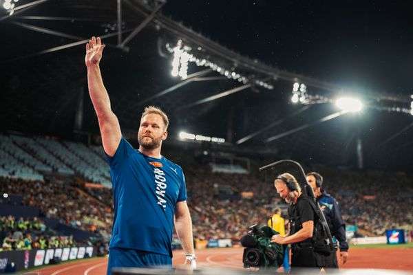 Hilmar Oern Jonsson (ISL) am 18.08.2022 bei den Leichtathletik-Europameisterschaften in Muenchen