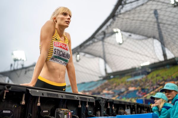 Bianca Stichling (GER) am 19.08.2022 bei den Leichtathletik-Europameisterschaften in Muenchen