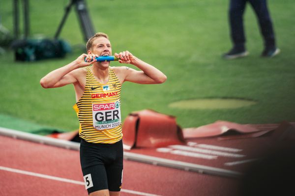 Manuel Sanders (GER) am 19.08.2022 bei den Leichtathletik-Europameisterschaften in Muenchen