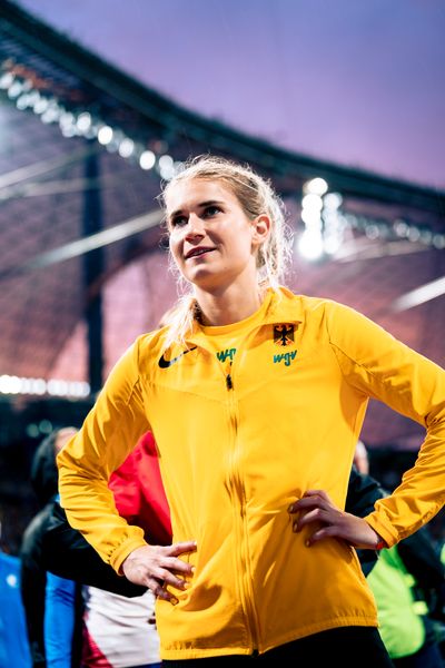 Annika Marie Fuchs (GER) am 20.08.2022 bei den Leichtathletik-Europameisterschaften in Muenchen