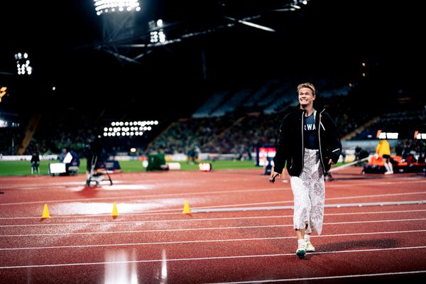 Sondre Guttormsen (NOR) beim Stabhochsprung am 20.08.2022 bei den Leichtathletik-Europameisterschaften in Muenchen