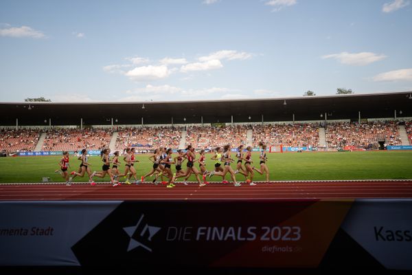 5000m der Frauen während der 113. Deutschen Leichtathletik-Meisterschaften am 08.07.2023 im Auestadion in Kassel