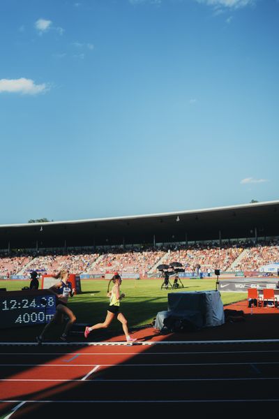 Svenja Pingpank (Hannover Athletics) während der 113. Deutschen Leichtathletik-Meisterschaften am 08.07.2023 im Auestadion in Kassel