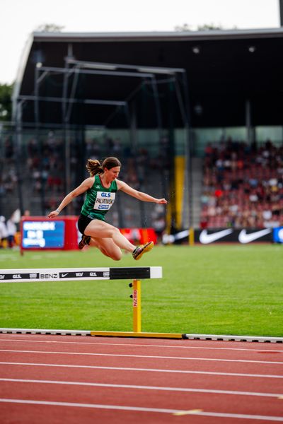 Jana Palmowski (VfL Bueckeburg) während der 113. Deutschen Leichtathletik-Meisterschaften am 09.07.2023 im Auestadion in Kassel