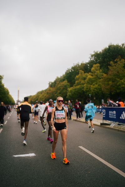 Kristina Hendel (GER/ Germany) am 24.09.2023 beim Berlin Marathon in Berlin