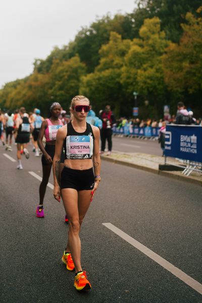 Kristina Hendel (GER/ Germany) am 24.09.2023 beim Berlin Marathon in Berlin