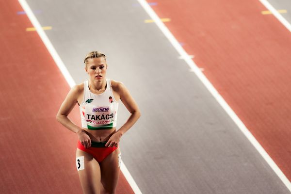 Boglarka Takacs (HUN/Hungary) am 02.03.2024 bei den World Athletics Indoor Championships in Glasgow (Schottland / Vereinigtes Königreich)