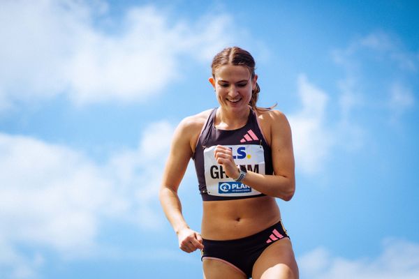 Vanessa Grimm (GER | Königsteiner LV) beim Hochsprung am 22.06.2024 beim Stadtwerke Ratingen Mehrkampf-Meeting 2024 in Ratingen