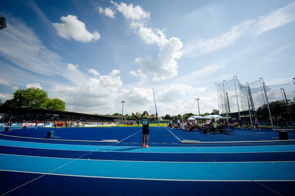 Till Steinforth (GER | SV Halle) beim Speerwurf am 23.06.2024 beim Stadtwerke Ratingen Mehrkampf-Meeting 2024 in Ratingen