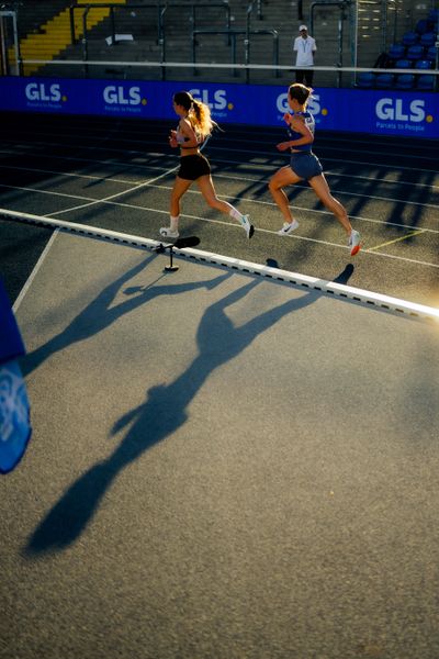 Alicia Koßmann (SG Leutershausen) am 28.06.2024 beim 5000m Lauf bei den deutschen Leichtathletik-Meisterschaften 2024 im Eintracht-Stadion in Braunschweig