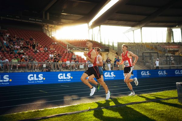 Artur Beimler (Braunschweiger Laufclub) am 28.06.2024 beim 5000m Lauf bei den deutschen Leichtathletik-Meisterschaften 2024 im Eintracht-Stadion in Braunschweig