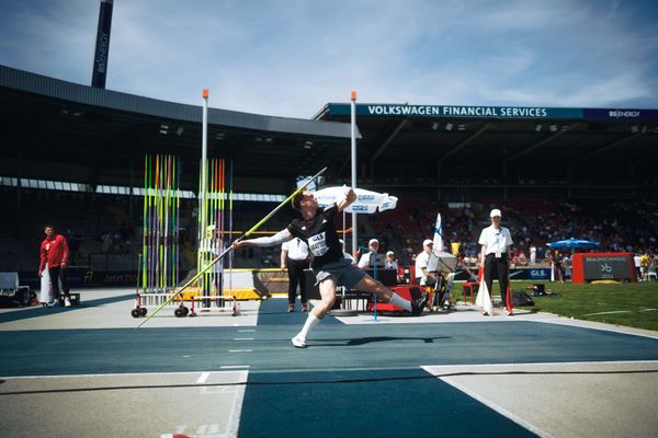 am 29.06.2024 beim 5000m Lauf bei den deutschen Leichtathletik-Meisterschaften 2024 im Eintracht-Stadion in Braunschweig