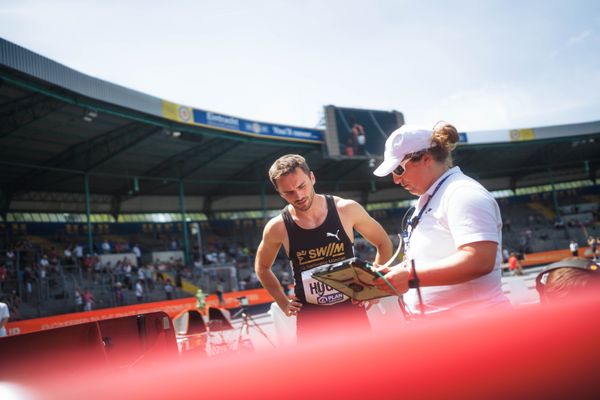 am 29.06.2024 beim 5000m Lauf bei den deutschen Leichtathletik-Meisterschaften 2024 im Eintracht-Stadion in Braunschweig