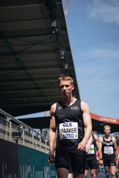 am 29.06.2024 beim 5000m Lauf bei den deutschen Leichtathletik-Meisterschaften 2024 im Eintracht-Stadion in Braunschweig